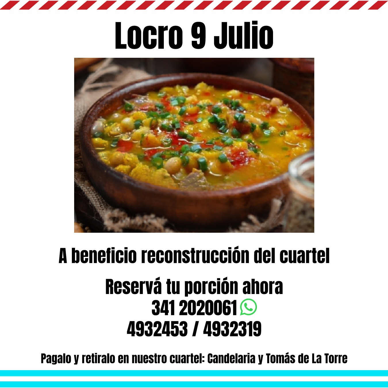 La tradición del 9 de Julio nos convoca a la solidaridad