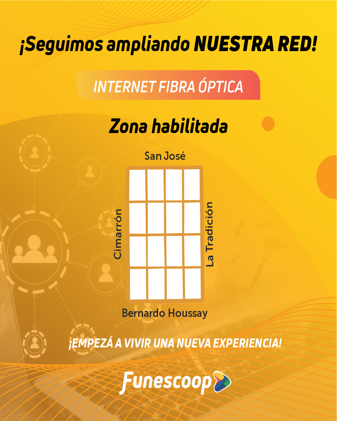 Funescoop anuncia la expansión de su red de fibra óptica 